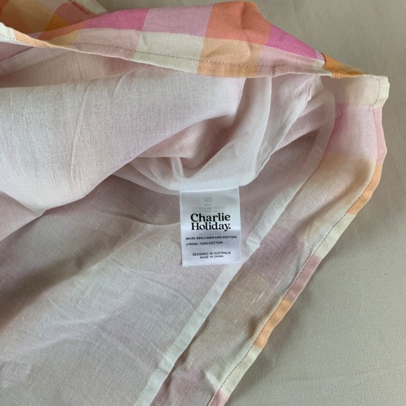 Charlie Holiday‎ linen-cotton dress 6 - Picture 7 of 10